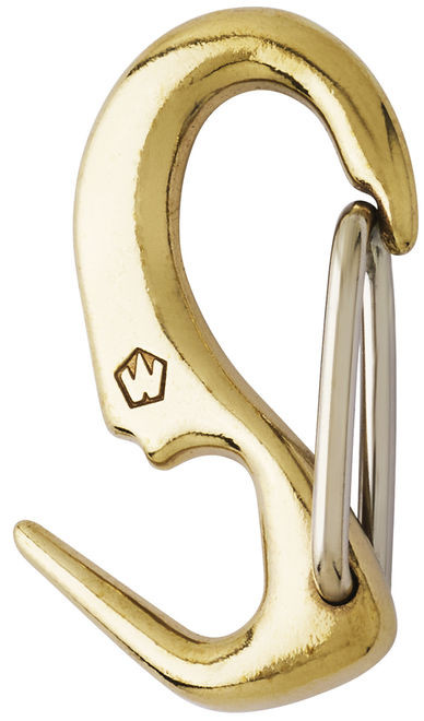 Wichard Brass One Hand Snail Snap (72483-72487)