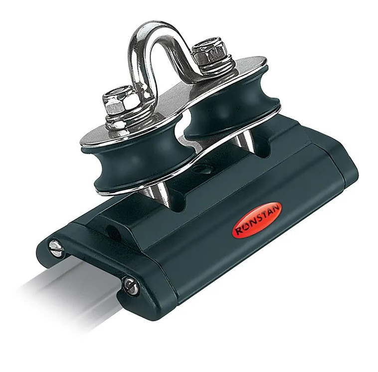 Ronstan Series 19 Traveller Car, 100mm, 2 Pivot Control Sheaves (RC11912)