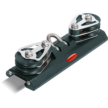 Ronstan Series 22 Traveller Car, 180mm, Shackle, 4 Control Sheaves (RC12213)