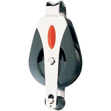 Ronstan Series 40 Ball Bearing Block, Single, Becket, Loop Top (RF40111)