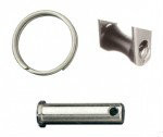Ronstan Series 40 Replacement Becket, Pin, Split Ring (RF41010)
*Indicative image only. Actual product may slightly differ.
