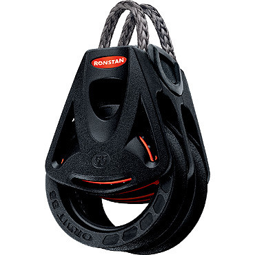 Ronstan Series 55 Ball Bearing Orbit Block, Double, Link Head (RF55201) 