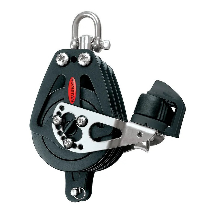 Ronstan Series 75 Ratchet, Triple, Becket, Cleat (RF72330)