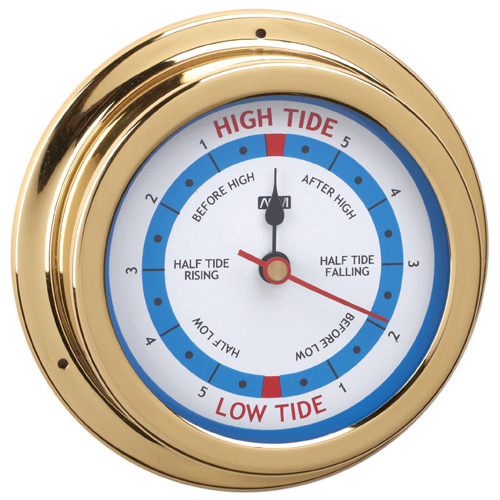 RWB Tide Clock - Brass (RWB4564)