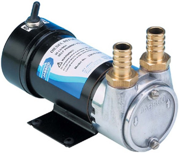 RWB Jabsco Diesel Fuel Transfer Pump 35LPM 12v/24v (J40-156/J40-157)