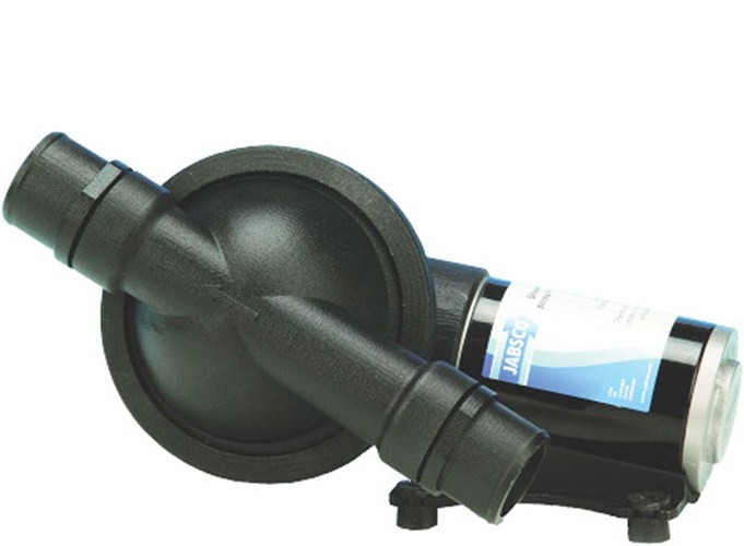 RWB Jabsco Electric Waste Pump 38mm 19LPM 12v/24v (J11-116/J11-117 Jabsco 50890)