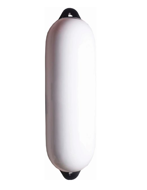 RWB Heavy Duty Boat Fenders - White with Black Ends (RWB1529-RWB1531)