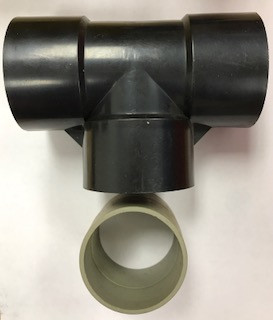 49-225 - T" Connector For 2 1/2" Hose"