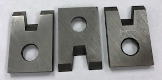 35-196 - Moulding Cutterhead Knives, Set Of 3