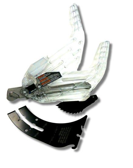 DPEC006338 - Guard Assembly With Riving Knife And Kickback Finger Assembly