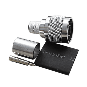 N Male Crimp Connector, 400 and Plenum Cable