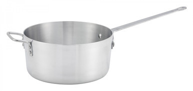 Winco - 7 qt Aluminum Saucepan - ASP-7