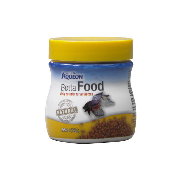 Aqueon Betta Fish Food .95oz Jar