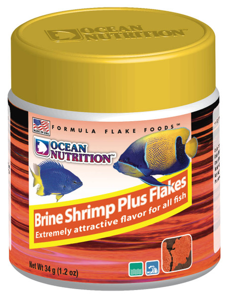 Brine Shrimp Plus Flake Food - 1.2oz