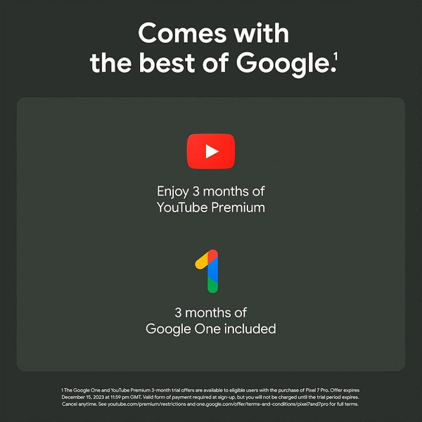 Google Pixel 7 Pro – Unlocked Android 5G smartphone with telephoto lens, wide-angle lens and 24-hour battery – 128GB – Obsidian