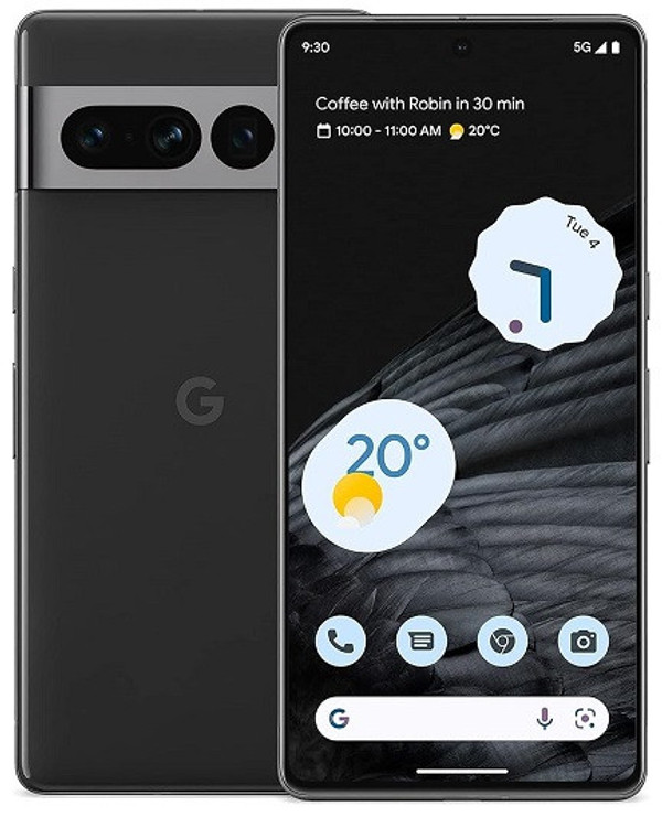 Google Pixel 7, 128GB - Obsidian (Renewed)