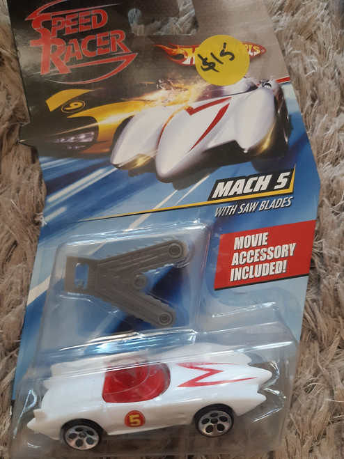 HOT WHEELS / SPEED RACER collectable - Mach 5 w/ saw