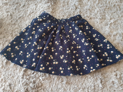 Floral winter skirt