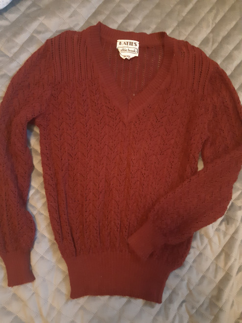 Vintage knit wool pullover 