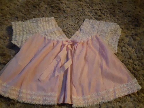 Vintage Lingerie - Pink Night Jacket