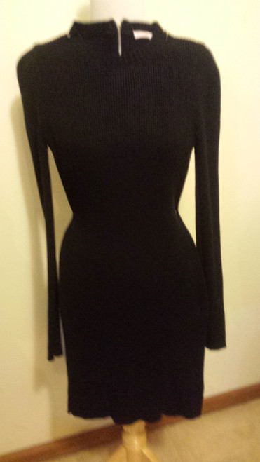 Long sleeve knit dress