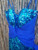 MacDuggal Sequin formal dress - Electric Blue