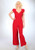 Stop Staring Barcelona Pant Suit - Red