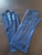 Navy blue wrist glove