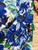 UNIQUE VINTAGE floral wiggle (blue)