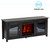 Montana TV and Fireplace Cabinet Montana TV and Fireplace Cabinet