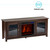 Montana TV and Fireplace Cabinet Montana TV and Fireplace Cabinet
