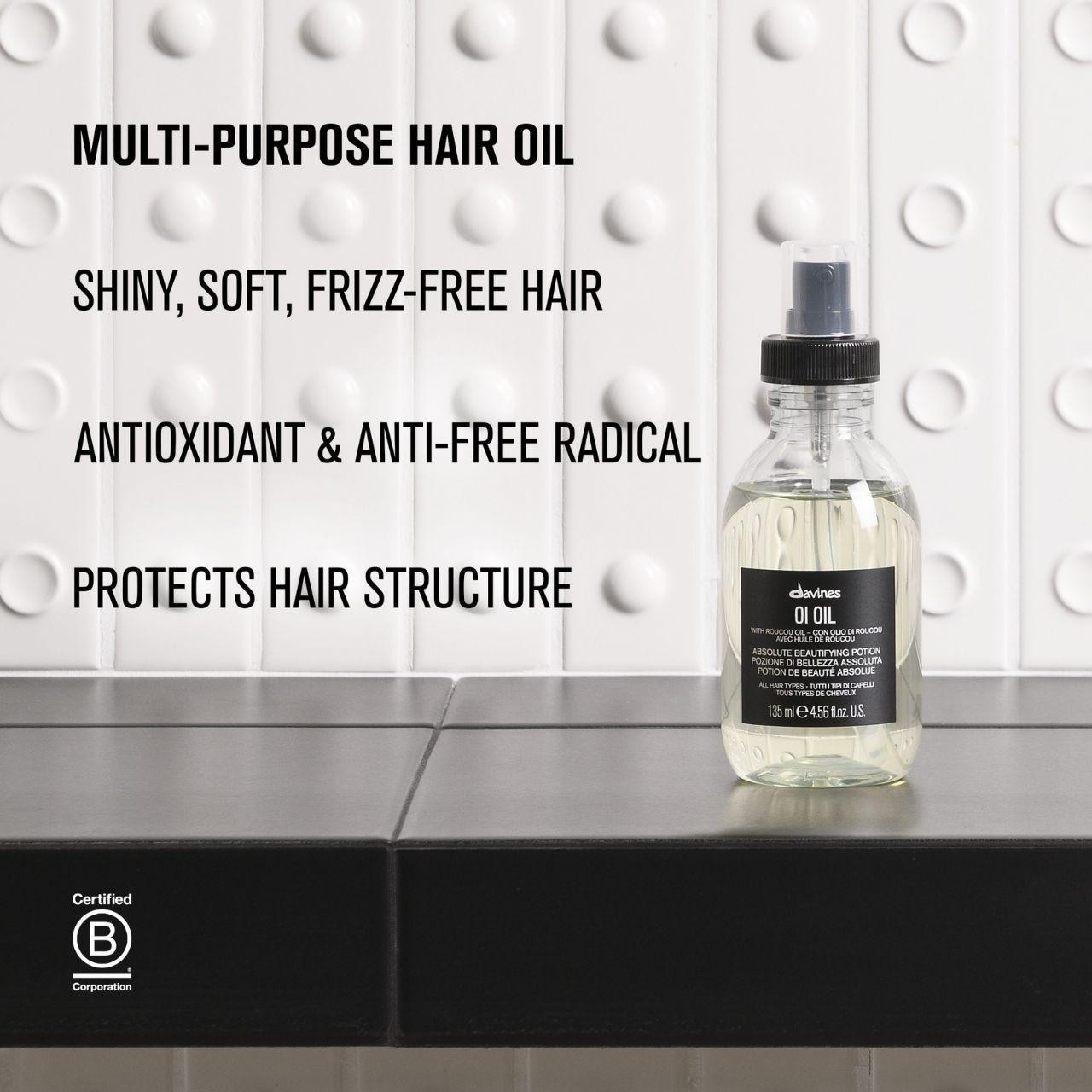 Davines OI Oil 135ml I Luxurious Look