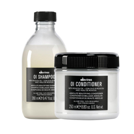 Davines OI Shampoo and Conditioner Duo LuxuriousLook