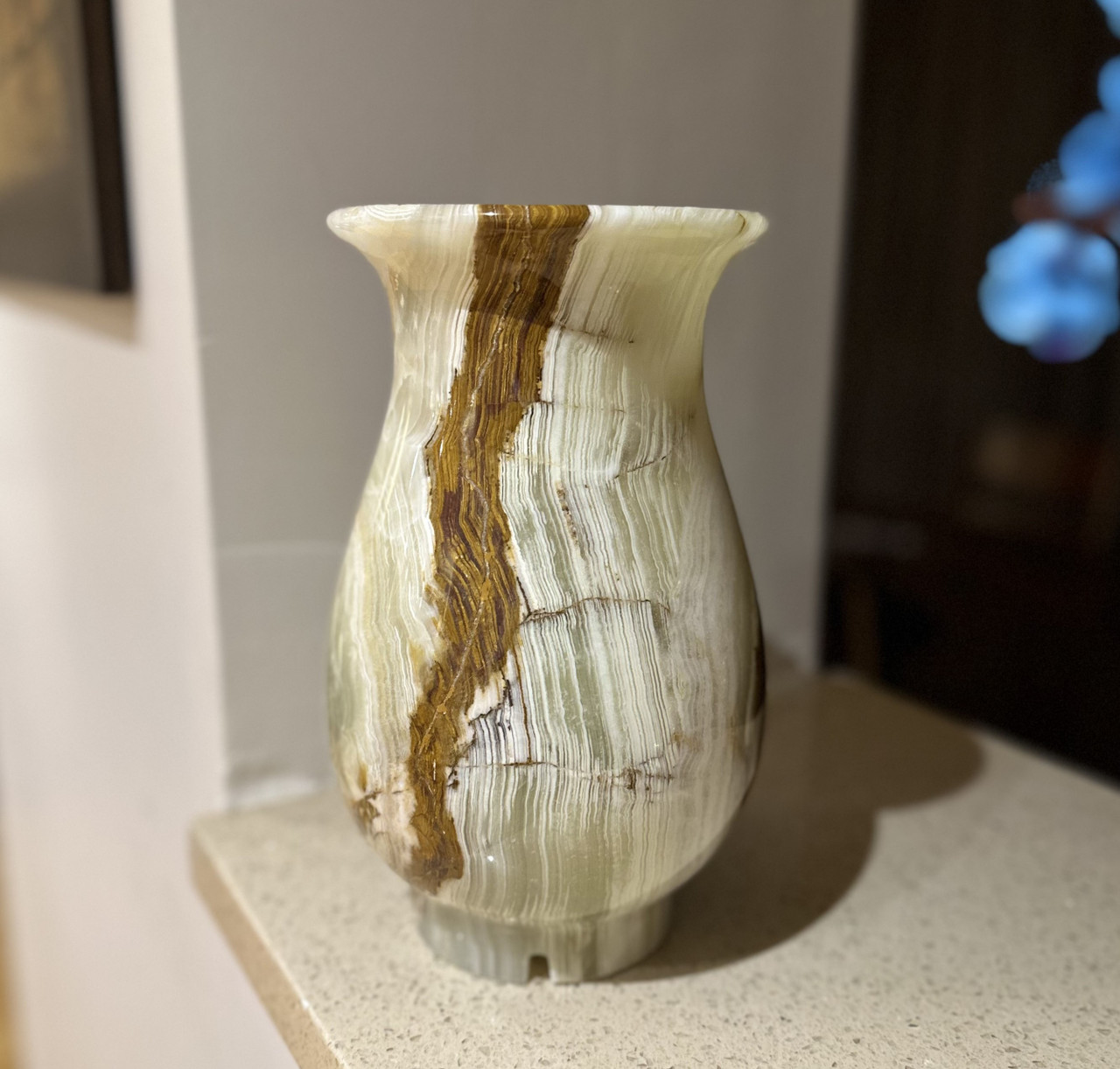 Marble Island Unique Onyx Lamp - MoonGlow – view 5