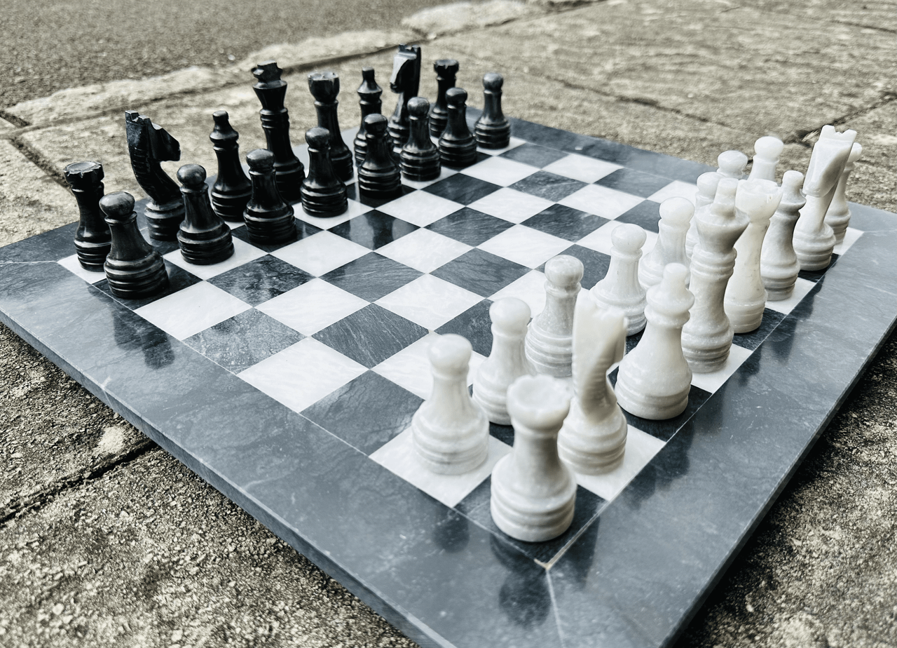 Marble Chess Pieces – view 5