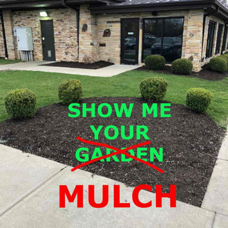 WHY MANY AMERICAN GARDENS ARE FULL OF MULCH?