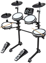 LyxJam 7-Piece Electronic Drum Kit, Professional Drum Set