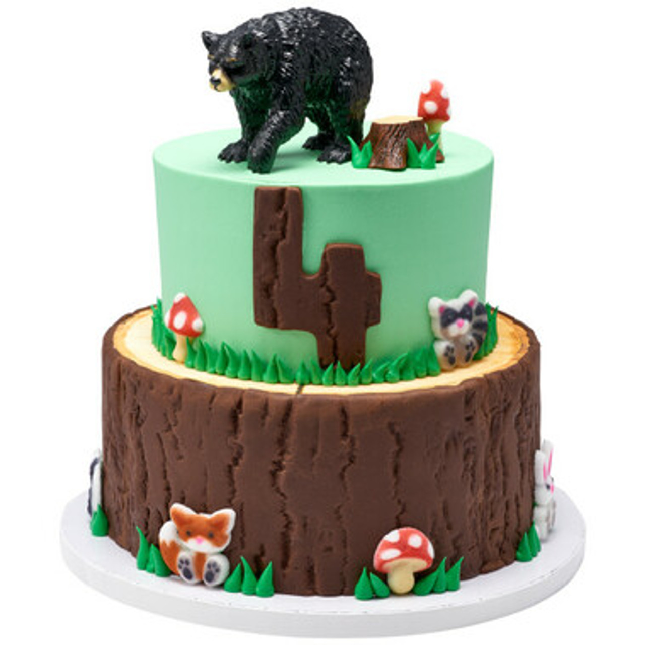 California Grizzly Bear Cake Topper