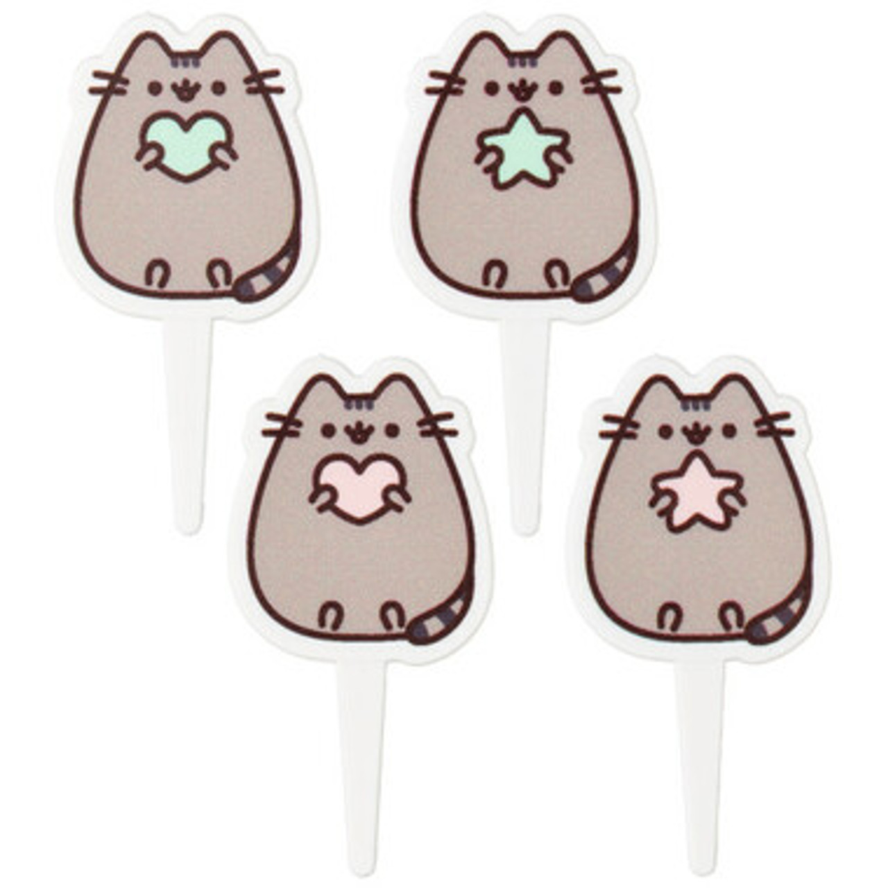 pusheen birthday cake topper