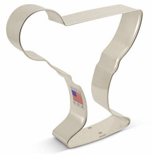 Margarita Glass w/lime Cookie Cutter