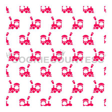 Choo Choo Trains Cookie Stencil 