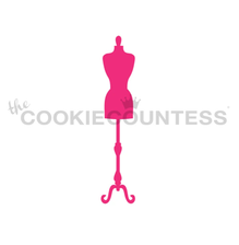 Dress Mannequin / Dress Form Cookie Stencil*