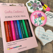 Cookie Couture Dual Tip Pens Colored Fine ( 10 pc )
