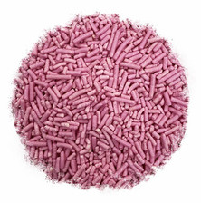 Natural Pink Vegan Jimmies Bulk ( 100 g)