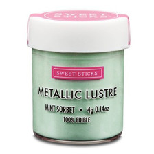 Edible Lustre Dust Mint Sorbet ( 4 g )