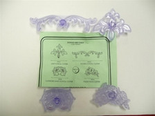 Scrolls & Pansy Cutters (JEM) 4 pc*