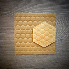 3D Parchment Hexagons Large (6pc)