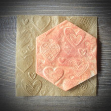 3D Parchment Heart Designs 1 (6pc)