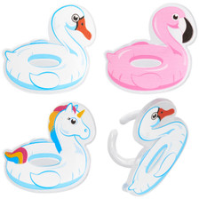 Pool Floaties Cupcake Rings (6pc)