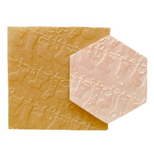 3D Parchment Christmas Stockings (6pc)